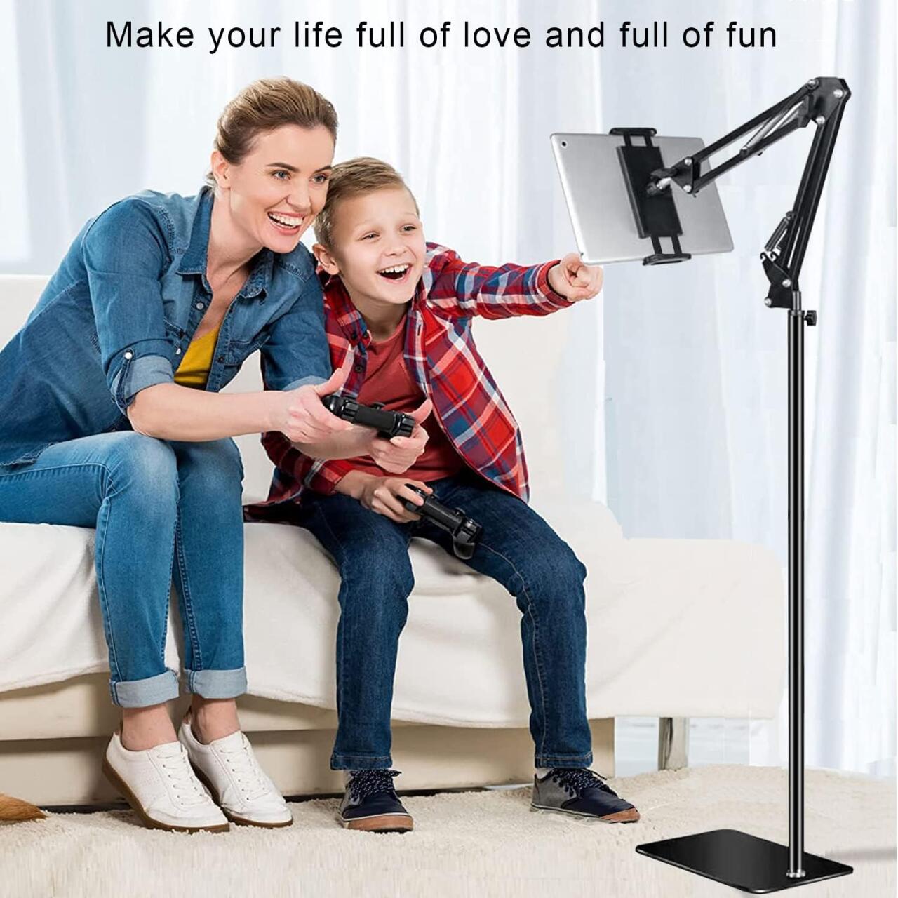 Soporte de Suelo para Tabletas y Teléfonos