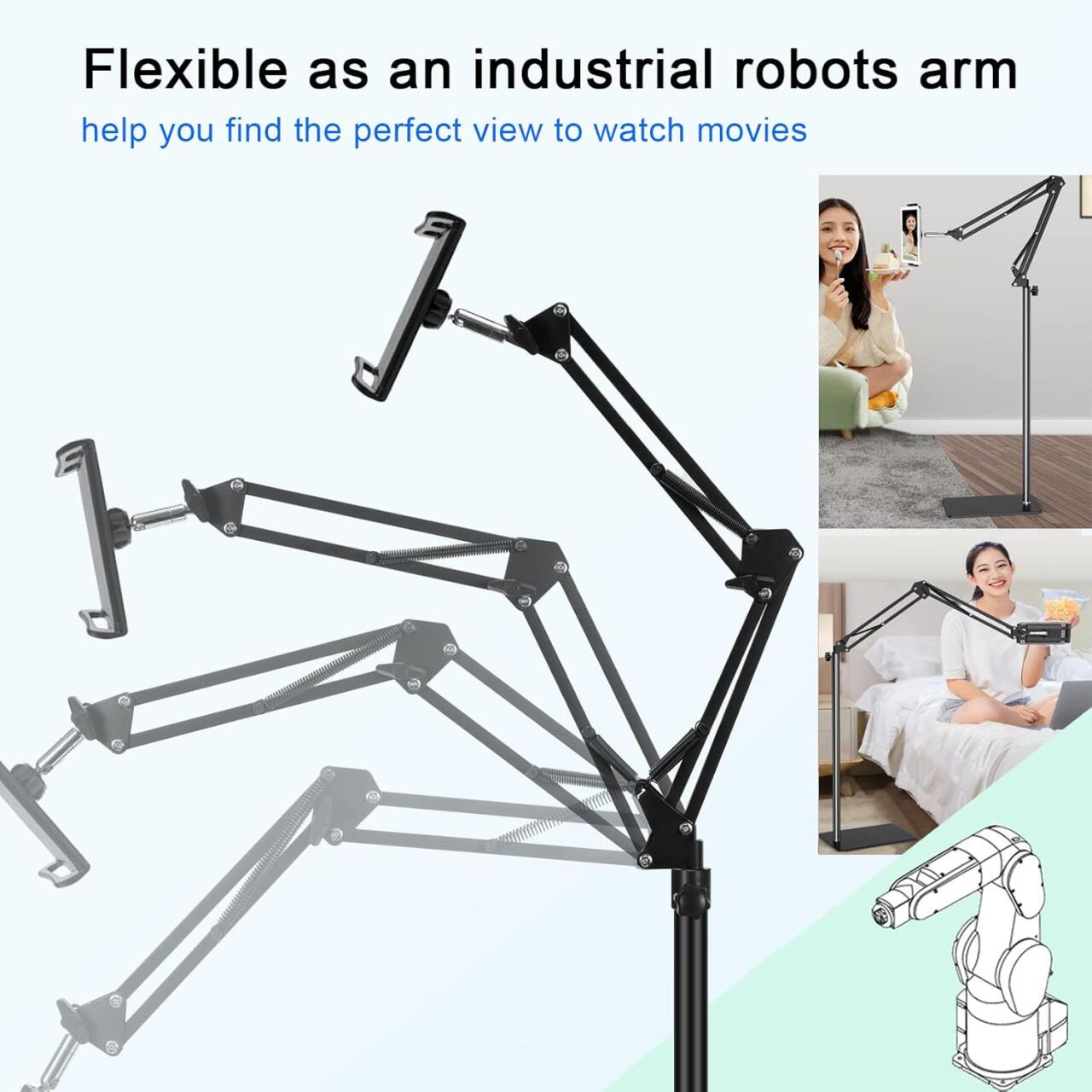 Soporte de Suelo para Tabletas y Teléfonos