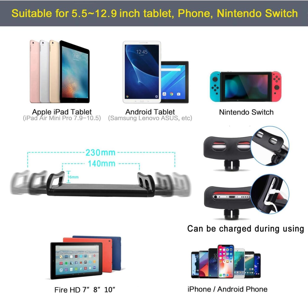 Soporte de Suelo para Tabletas y Teléfonos